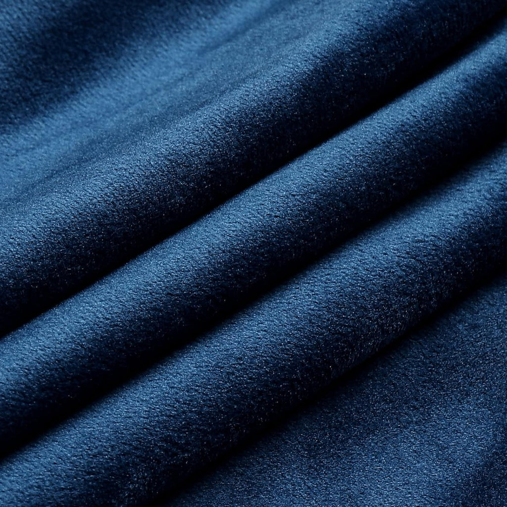 Decorative Throw Pillow Covers Pack of 2 Velvet Throw Pillow Cases for Couch Pillows Cover Bedroom Living Room Outdoor Blue Pillow Covers 18X18 Inch