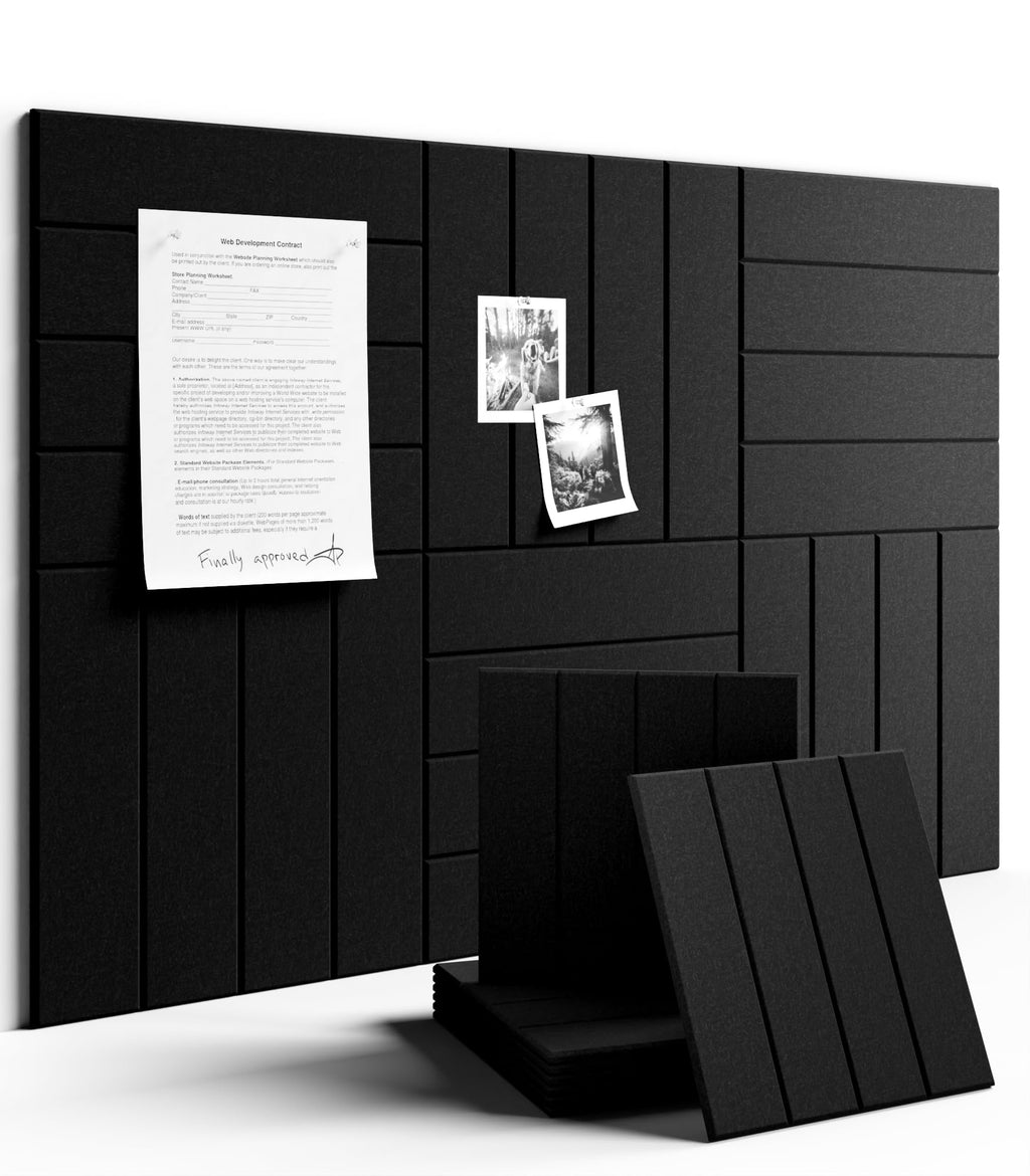 Fluxynara Large Felt Bulletin Board 48" x 36" Cork Board Alternative-12 Pack with 70 Safe Removable Adhesive Tabs, Cork Boards for Walls Cork Board for Home Office Classroom Pin Board (Oatmeal)