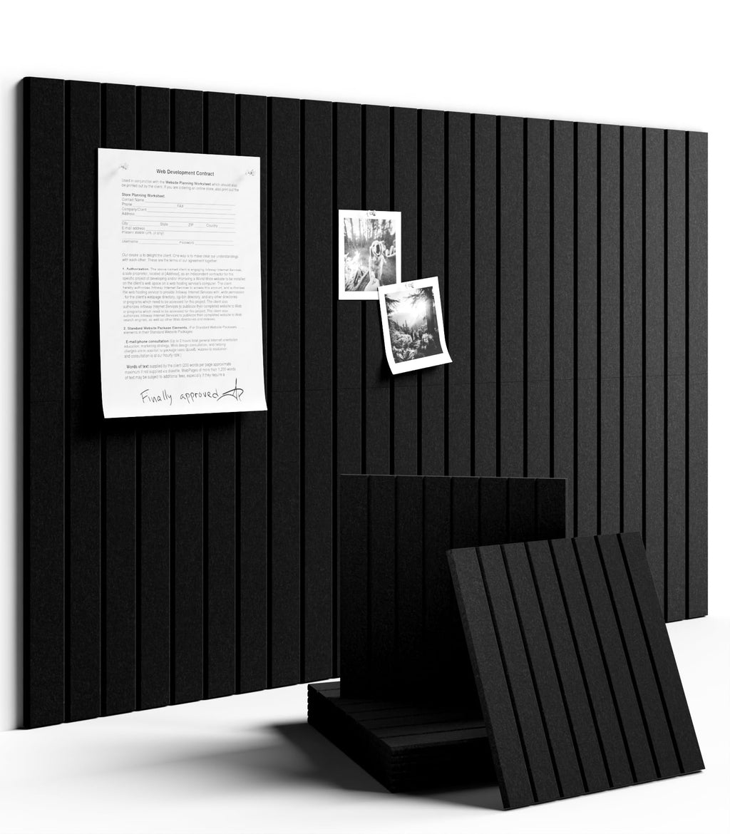Fluxynara Large Felt Bulletin Board 48" x 36" Cork Board Alternative-12 Pack with 70 Safe Removable Adhesive Tabs, Cork Boards for Walls Cork Board for Home Office Classroom Pin Board (Oatmeal)