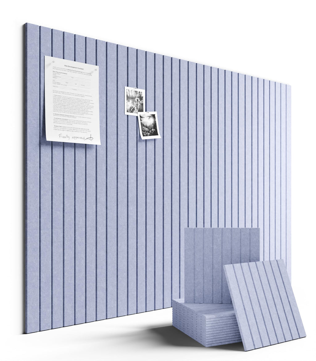 Fluxynara Large Felt Bulletin Board 48" x 36" Cork Board Alternative-12 Pack with 70 Safe Removable Adhesive Tabs, Cork Boards for Walls Cork Board for Home Office Classroom Pin Board (Oatmeal)