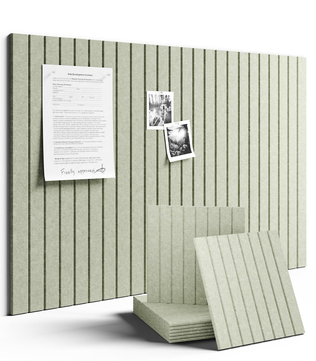 Fluxynara Large Felt Bulletin Board 48" x 36" Cork Board Alternative-12 Pack with 70 Safe Removable Adhesive Tabs, Cork Boards for Walls Cork Board for Home Office Classroom Pin Board (Oatmeal)