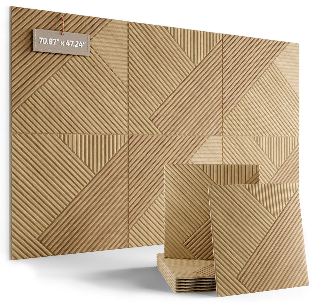 Fluxynara Large Felt Bulletin Board 48" x 36" Cork Board Alternative-12 Pack with 70 Safe Removable Adhesive Tabs, Cork Boards for Walls Cork Board for Home Office Classroom Pin Board (Oatmeal)