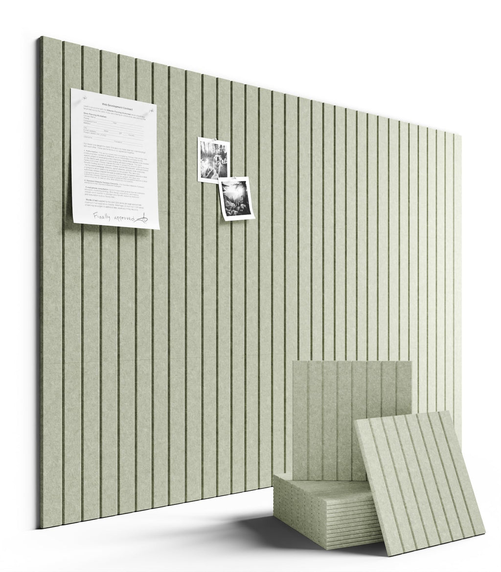 Fluxynara Large Felt Bulletin Board 48" x 36" Cork Board Alternative-12 Pack with 70 Safe Removable Adhesive Tabs, Cork Boards for Walls Cork Board for Home Office Classroom Pin Board (Oatmeal)