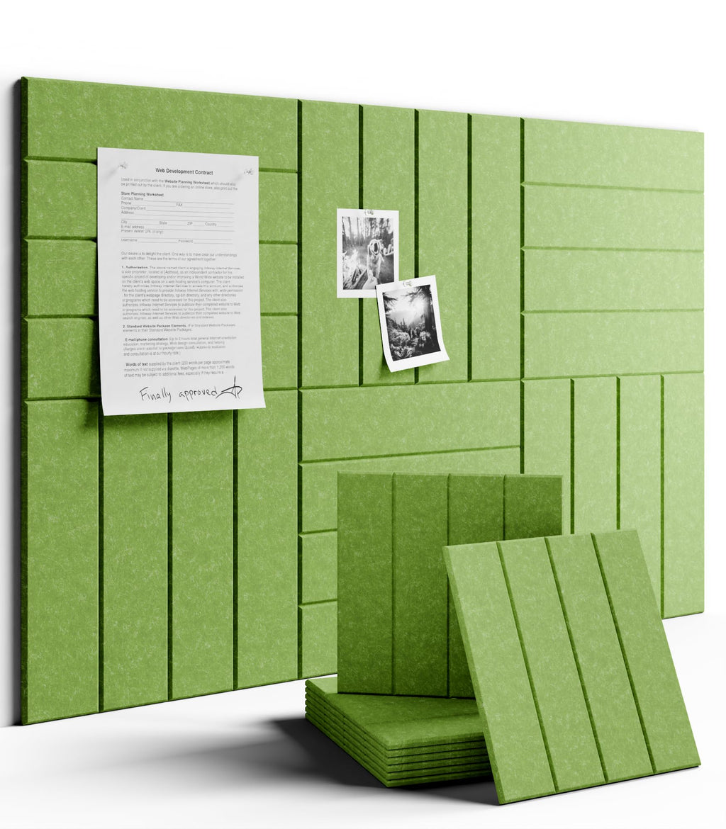Fluxynara Large Felt Bulletin Board 48" x 36" Cork Board Alternative-12 Pack with 70 Safe Removable Adhesive Tabs, Cork Boards for Walls Cork Board for Home Office Classroom Pin Board (Oatmeal)