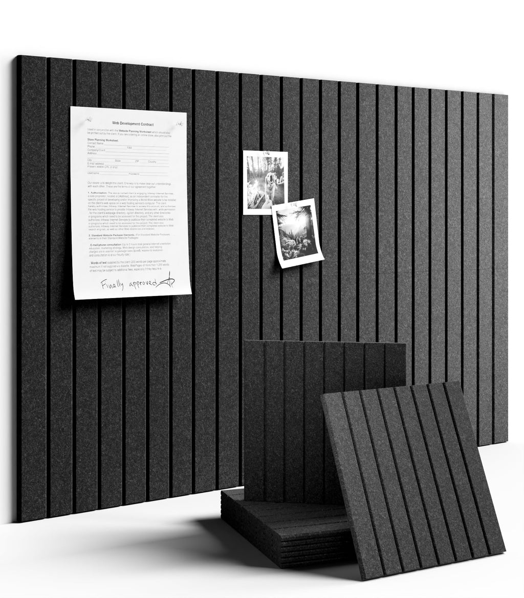 Fluxynara Large Felt Bulletin Board 48" x 36" Cork Board Alternative-12 Pack with 70 Safe Removable Adhesive Tabs, Cork Boards for Walls Cork Board for Home Office Classroom Pin Board (Oatmeal)
