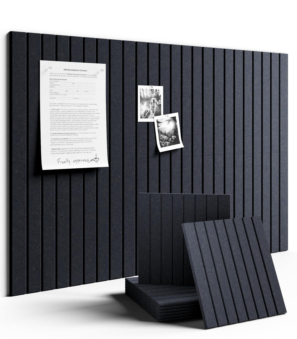 Fluxynara Large Felt Bulletin Board 48" x 36" Cork Board Alternative-12 Pack with 70 Safe Removable Adhesive Tabs, Cork Boards for Walls Cork Board for Home Office Classroom Pin Board (Oatmeal)