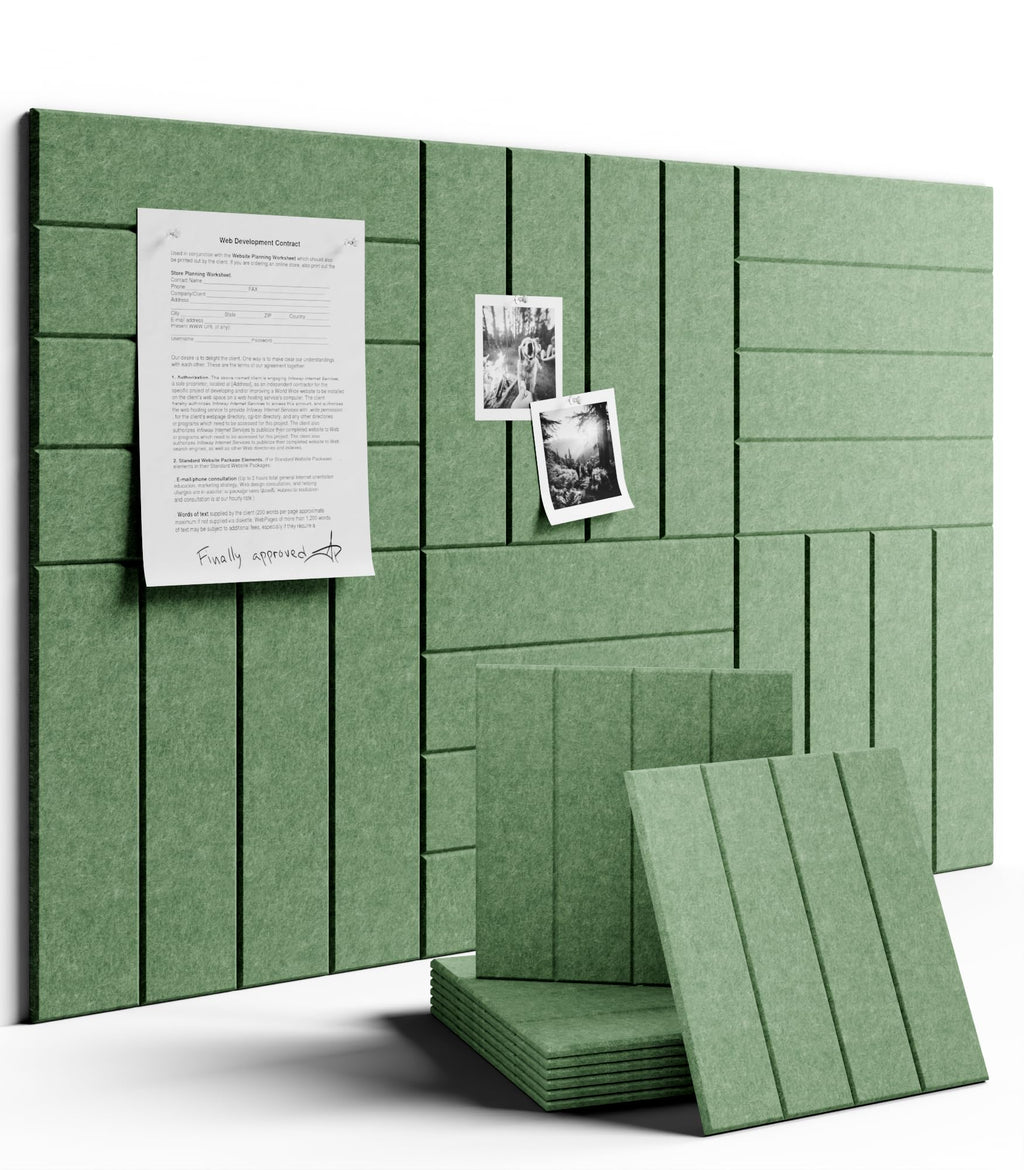 Fluxynara Large Felt Bulletin Board 48" x 36" Cork Board Alternative-12 Pack with 70 Safe Removable Adhesive Tabs, Cork Boards for Walls Cork Board for Home Office Classroom Pin Board (Oatmeal)