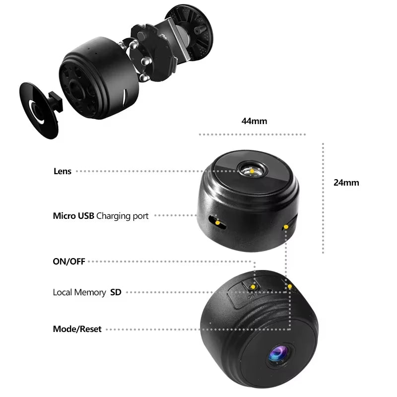 A9 Mini Camera Wifi Wireless Monitoring Security Protection Remote Monitor Camcorders Video Surveillance Smart Home